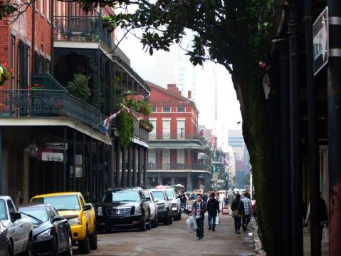 The stunning French Quarter