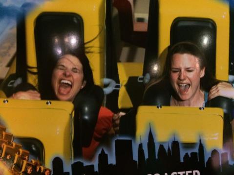 I survived the New York New York rollercoaster...just!